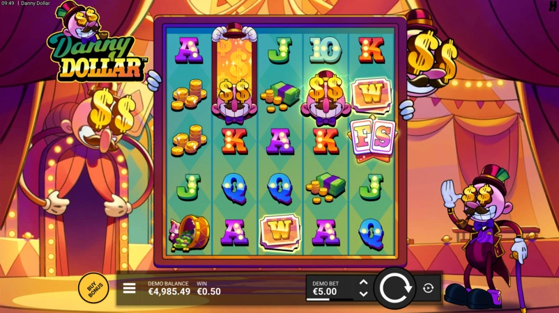 Danny Dollar Slot Tema